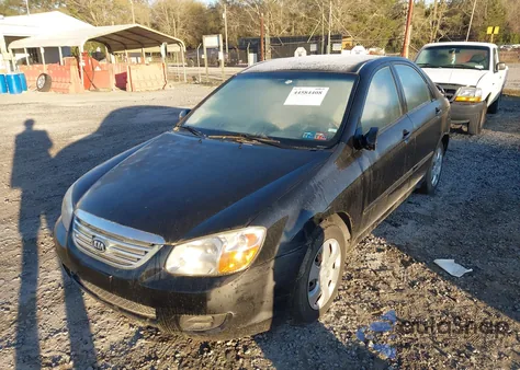 2008 Kia Spectra Ex from USA, damaged, VIN KNAFE121085498610